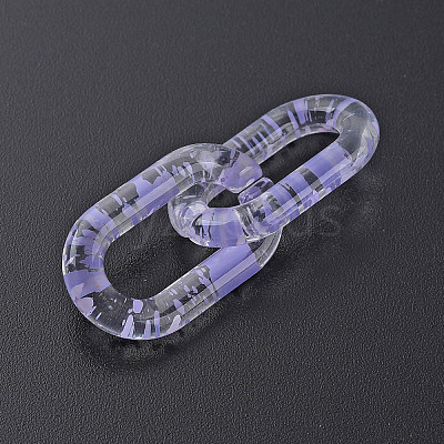 Transparent Acrylic Linking Rings OACR-N009-013B-18-1