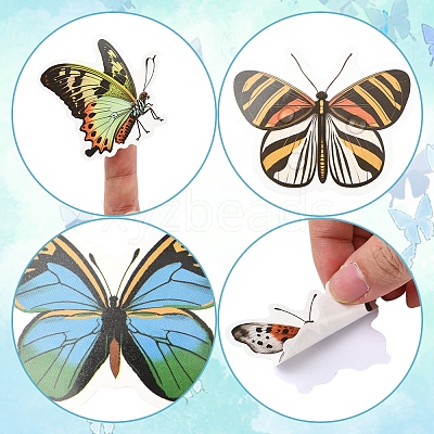 100Pcs Cartoon Paper Sticker DIY-FS0008-06-1