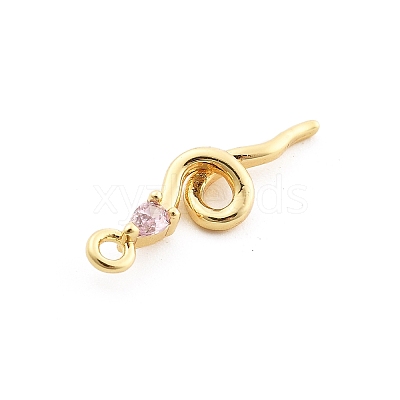 Brass Micro Pave Cubic Zirconia Pendants LS-KK-M321-01E-G04-1