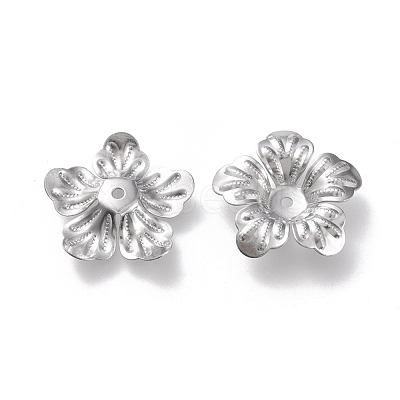 Non-Tarnish 304 Stainless Steel Bead Caps STAS-K194-10P-1