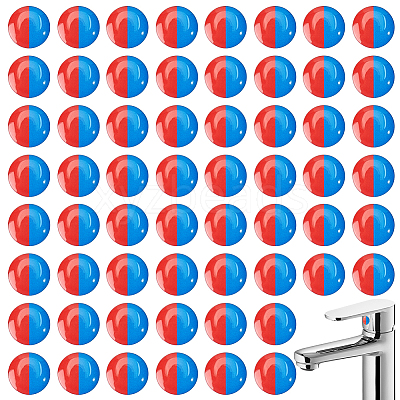 PVC Hot & Cold Water Marking for Faucet FIND-WH0173-508A-1-1