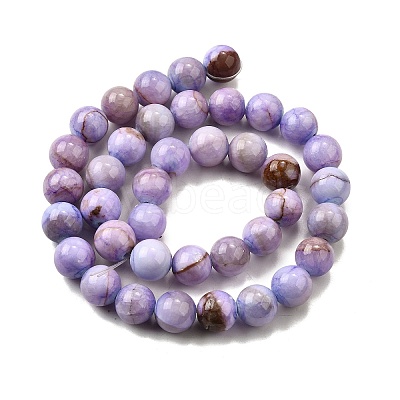 Natural Striped Stone Beads Strands G-D315-A01-02-10mm-1