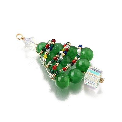 Cat Eye Beads Pendants PALLOY-TA00277-1
