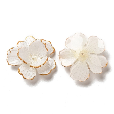 Golden Edge Flower Bead Cap X-SACR-C002-29-1