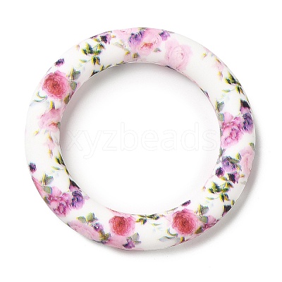 Food Grade Eco-Friendly Silicone Pendants SIL-M001-01C-1