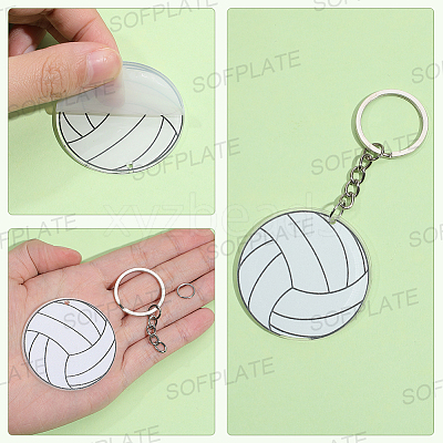 DIY Keychain Making Kits DIY-SP0007-38E-1