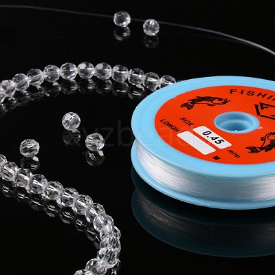 Transparent Fishing Thread Nylon Wire X-EC-L001-0.45mm-01-1
