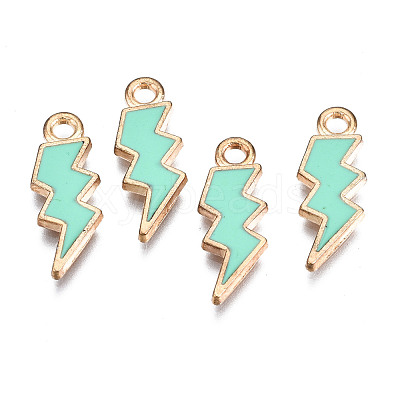Alloy Enamel Pendants ENAM-N054-025K-1