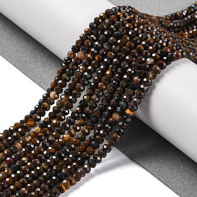 Natural Tiger Eye Beads Strands G-H003-B04-02A-1
