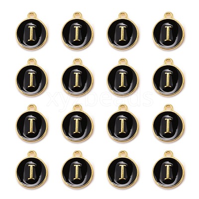 Golden Plated Alloy Charms X-ENAM-S118-02I-1