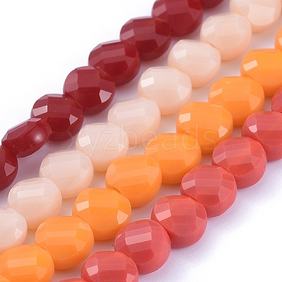 Glass Beads Strands EGLA-J149-B-01-1