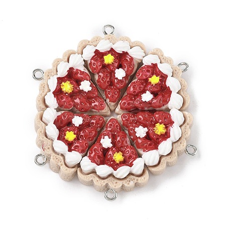 Opaque Resin Pendants FIND-Z092-01P-01-1