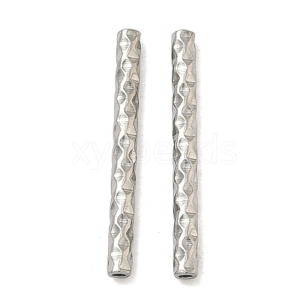 304 Stainless Steel Tube Beads STAS-Z192-07P-07-1