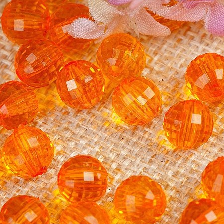 Transparent Acrylic Beads TACR-NH0001-B-07-1