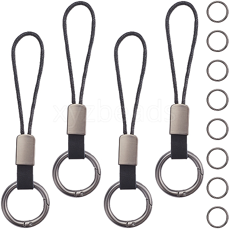 Leather Keychain KEYC-WH20004-05B-1