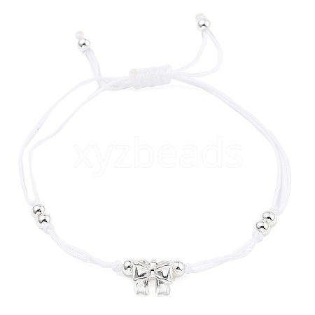 Nylon Thread Braided Bead Bracelets BJEW-JB11212-01-1