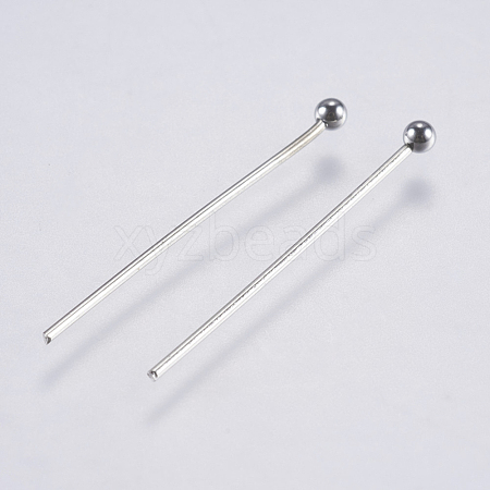 304 Stainless Steel Ball Head Pins STAS-F146-02P-25.5mm-1