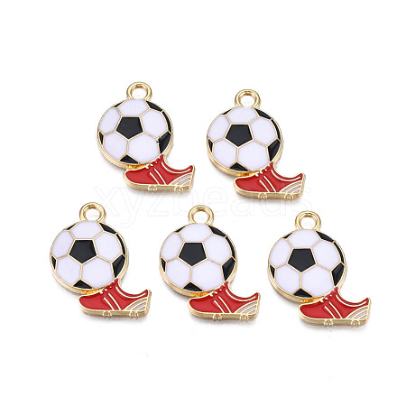 Alloy Enamel Pendants ENAM-N055-110-1