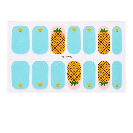 Full Cover Nail Stickers MRMJ-T078-ZX-3205-1