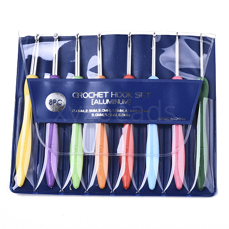 Aluminum Diverse Size Crochet Hooks Set TOOL-S015-009-1