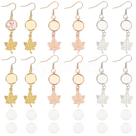 304 Stainless Stee Dangle Earring Findings EJEW-GA00003-1