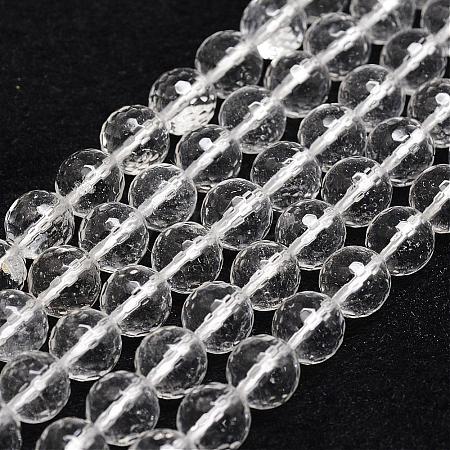 Natural Quartz Crystal Beads Strands G-D840-11-6mm-1