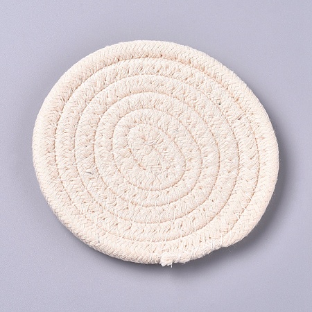 Cotton Thread Weave Hot Pot Holders DIY-WH0157-52A-1