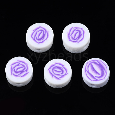 Handmade Polymer Clay Beads CLAY-N008-041E-1