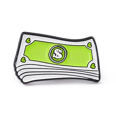 Dollar Money Enamel Pin JEWB-A005-10-08-1