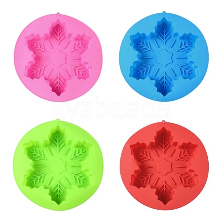 Snowflake DIY Food Grade Silicone Mold DIY-K075-35-1