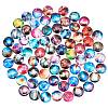 Glass Cabochons GGLA-R040-25mm-02-1