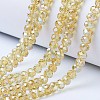 Electroplate Glass Beads Strands LS-EGLA-A034-T1mm-B18-1