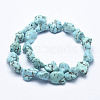 Natural Magnesite Beads Strands G-K244-05B-2