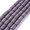 Natural Lava Rock Beads Strands G450-B14-1