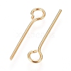 304 Stainless Steel Eye Pins A-STAS-L238-005A-G-2