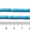 Dyed Natural Magnesite Beads Strands G-ONLY-T-B13-02-3