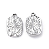 Non-Tarnish 304 Stainless Steel Pendants STAS-P324-27P-1