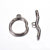 Alloy Toggle Clasps PALLOY-G013-B-1