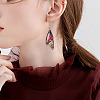 Transparent Resin Wing Pendants Set RESI-TAC0021-01C-7