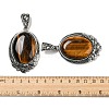 Natural Tiger Eye Big Pendants G-Z050-04B-3