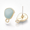 Alloy Stud Earring Findings PALLOY-S177-39B-2