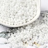 Opaque Colours Luster Glass Seed Beads SEED-B001-01A-12-1