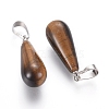 Natural Tiger Eye Pendants G-G804-A07-2