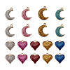 Craftdady Alloy Enamel Pendants PALLOY-CD0001-05-2