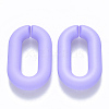 Opaque Spray Painted Acrylic Linking Rings OACR-S036-006A-I06-1