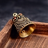 Owl Brass Mini Altar Bells for Witchcraft Wiccan Altar Supplies PW-WG605E7-01-4