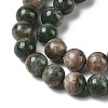 Natural Green Quartz Round Beads Strands G-Q171-D02-01-4