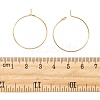 Ion Plating(IP) 316L Surgical Stainless Steel Hoop Earring Findings STAS-D164-07G-6