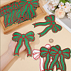 14Pcs Polyester Iron on/Sew On Patches PATC-FG0003-06A-3