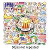 50Pcs Cat PET Waterproof Stickers PW-WG6E3F0-01-1